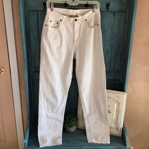 Liz Claiborne white cotton pants